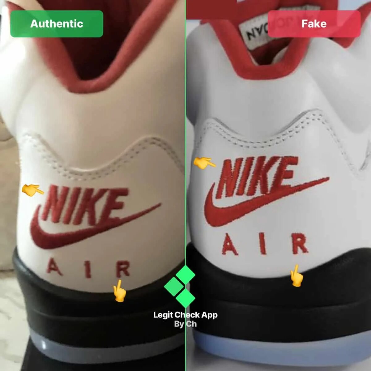 Nike air как отличить подделку от оригинала