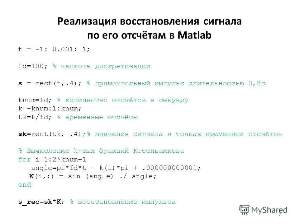 код котельникова