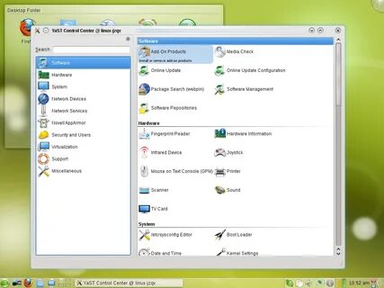 Control linux