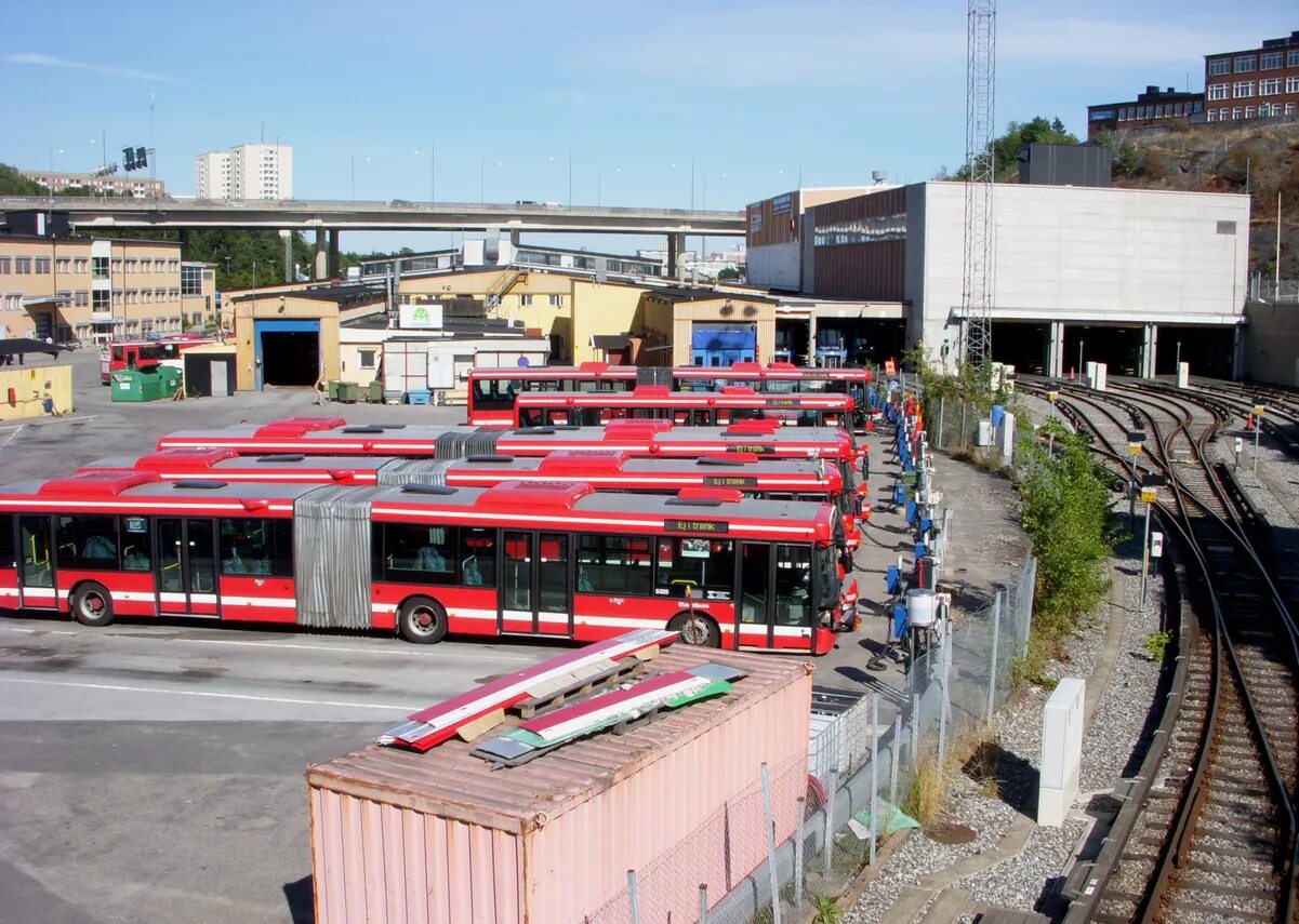 Bus depot