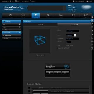 Interface setup