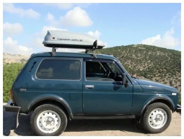 Багажник бокс на Нива LADA 4x4 Urban Магазин багажников в Тюмени, Щорса 4, +7(34