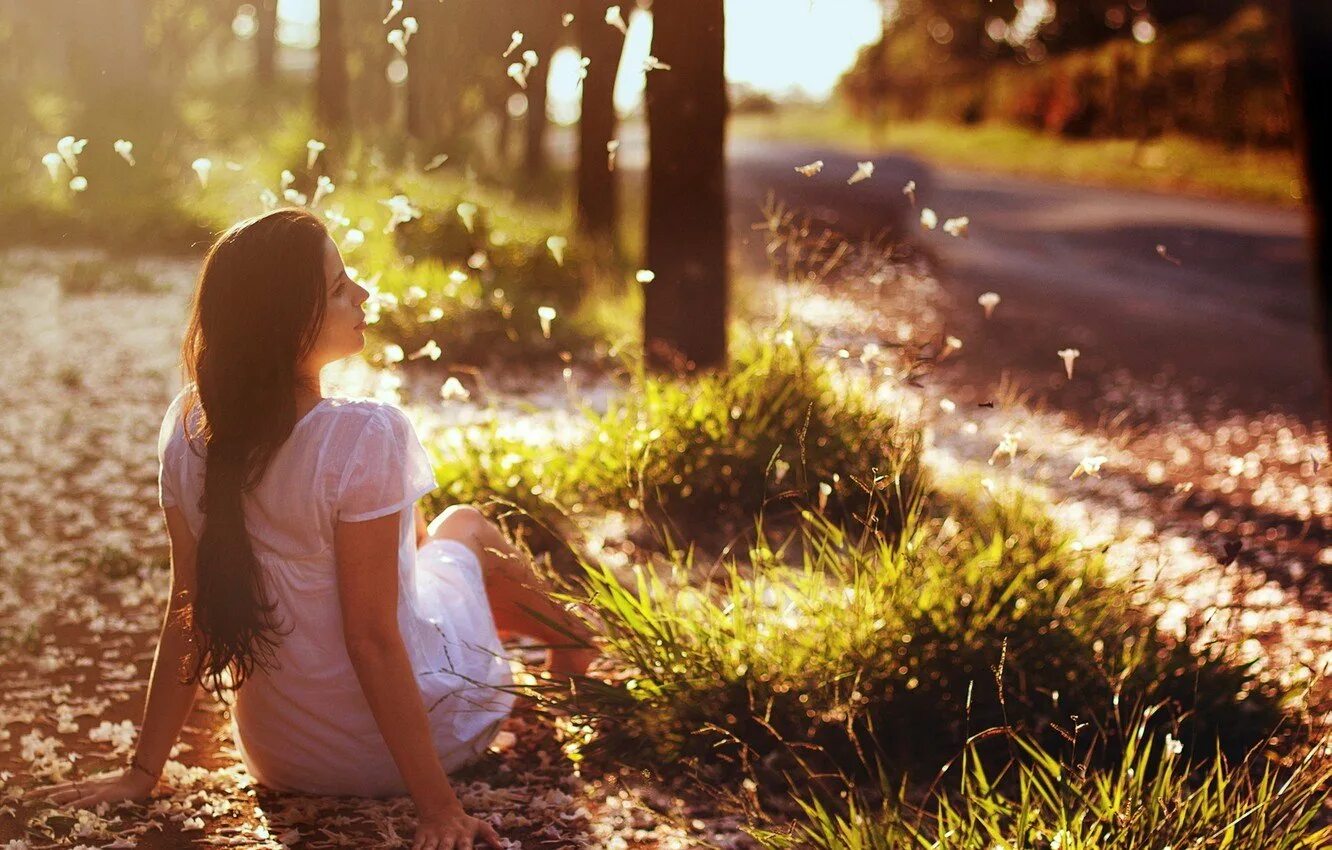 Красивые картинки девушек природа. Красивые картинки девушек природа