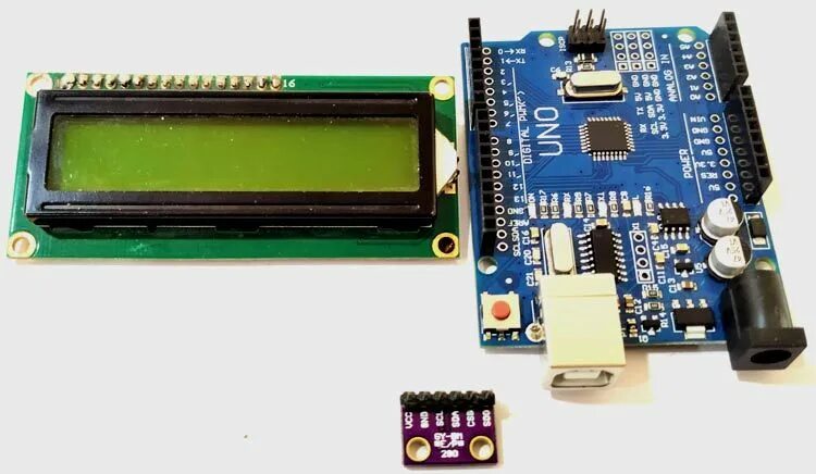 Bmp arduino. Bmp280 LCD 1602. Метеостанция на ардуино bmp280 LCD 1602. Барометр на ардуино bmp280 LCD 1602. Bmp280 и ардуино LCD 1602.