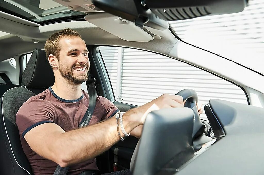 Man have car