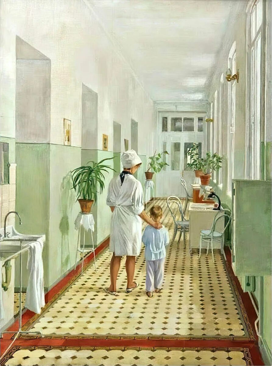 Первые больницы для детей