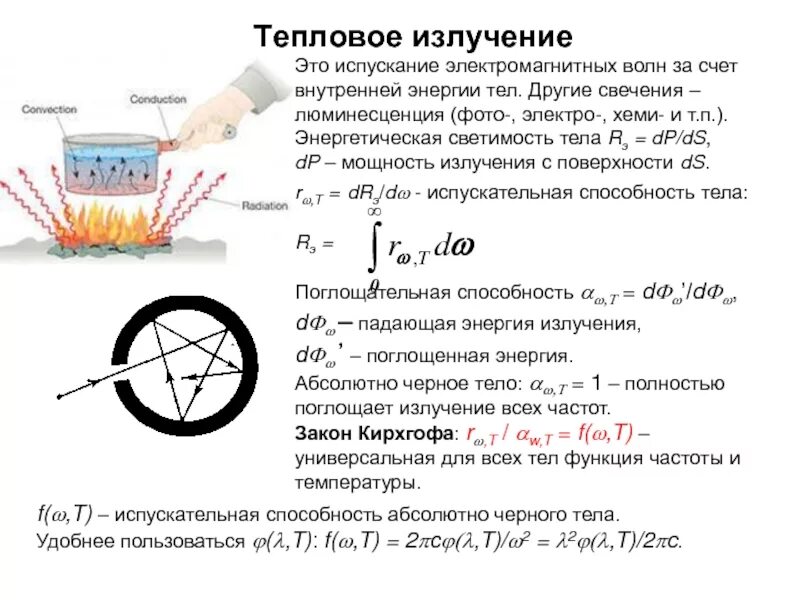 10 тепловое излучение. Тепловое излучение. Источники теплового излучения. Тепловое излучение электромагнитное излучение. Источники теплового излучения примеры.