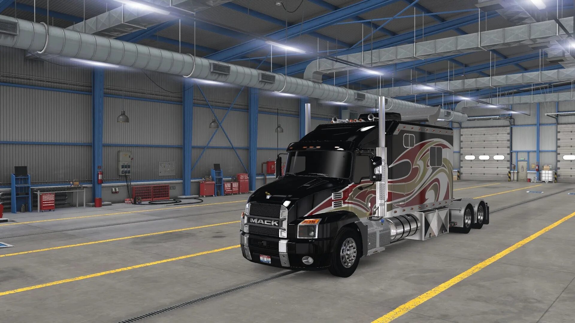 Freightliner Cascadia ATS V1.40. Western Star ATS 1.40. Mack Anthem ATS. Мод 5 ari Legacy Sleepers версия 1.0 для American Truck Simulator (v1.40.x).