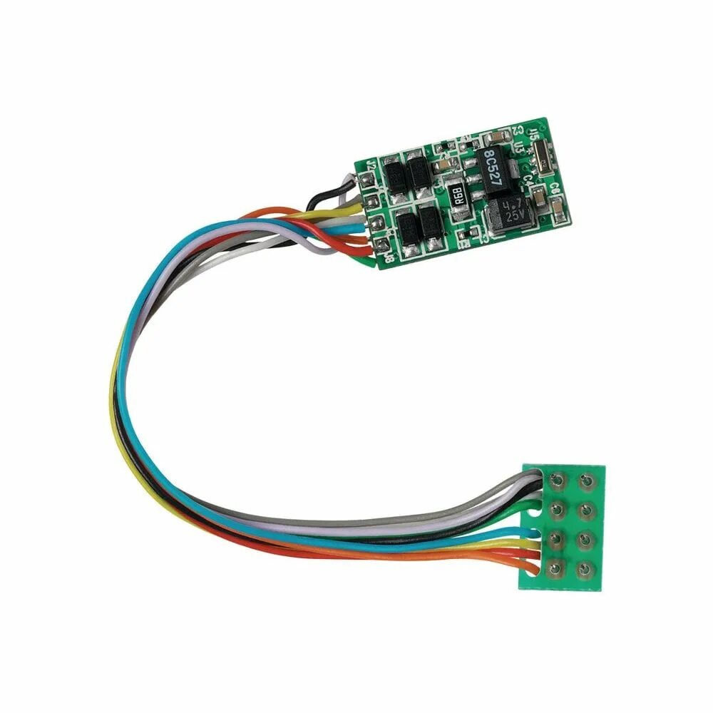 Dcc декодер. Декодер 8 pin dcc. 8pin декодер сиреневый провод. звуковой декодер для локомотива. 8 пин декодер схема.