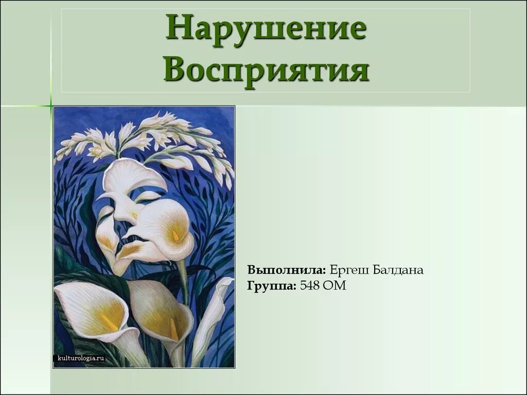 Нарушение восприятия информации. Нарушение восприятия. расстройства восприятия. нарушения восприятия в психологии. нарушение восприятия презентация.