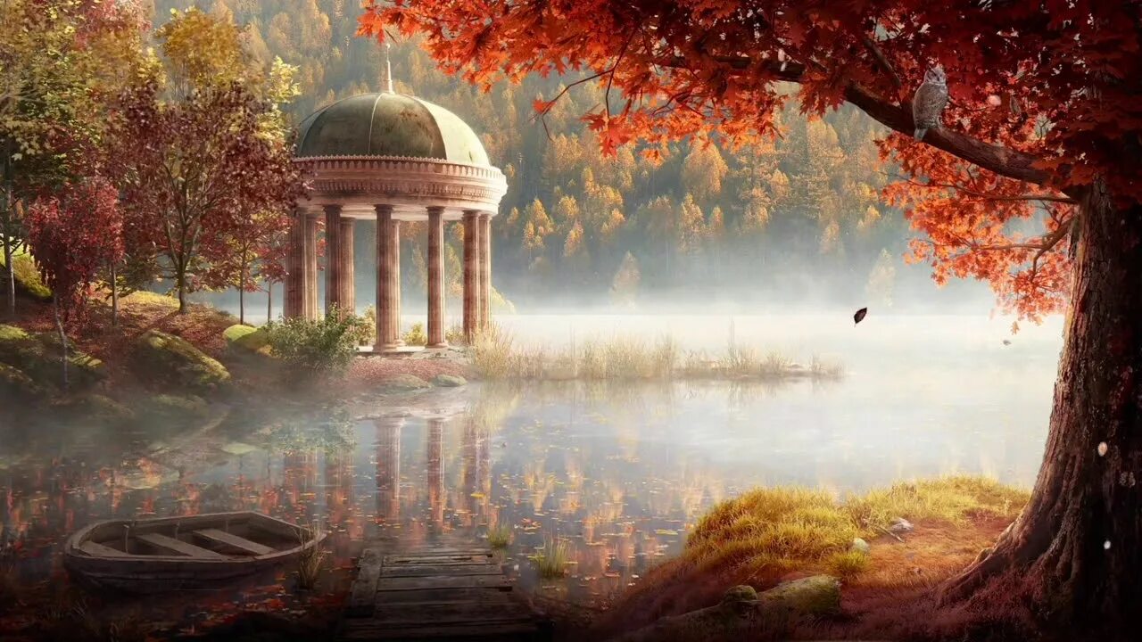 By autumn i