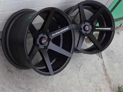 Диповые R18 9.5/10.5j +20/15 5x114.3 !Матовые! 
