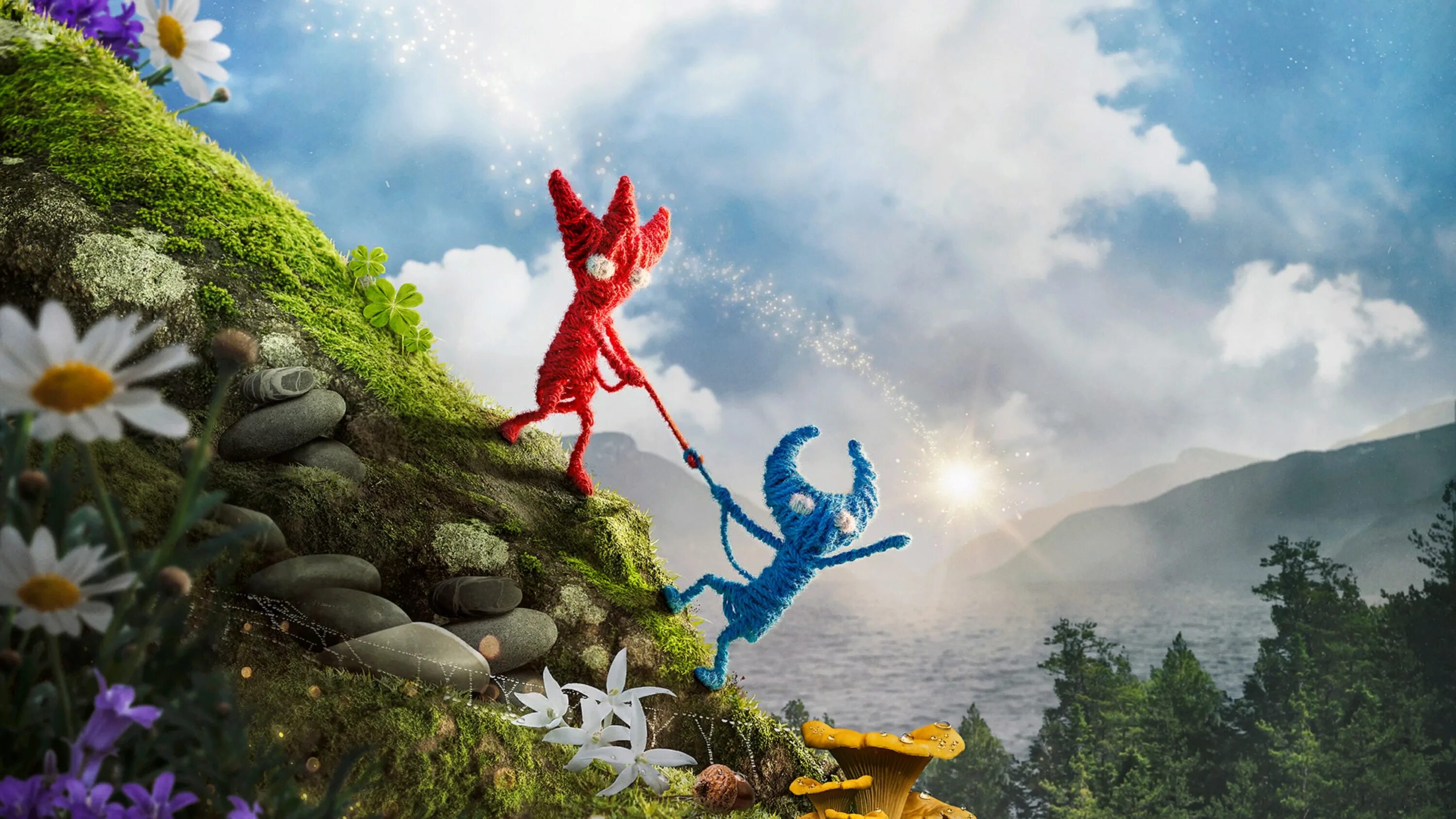 Unravel 2. Игра Unravel two. Ярни Unravel 2. Unravel 2 ps4. Игра на двоих игрушки