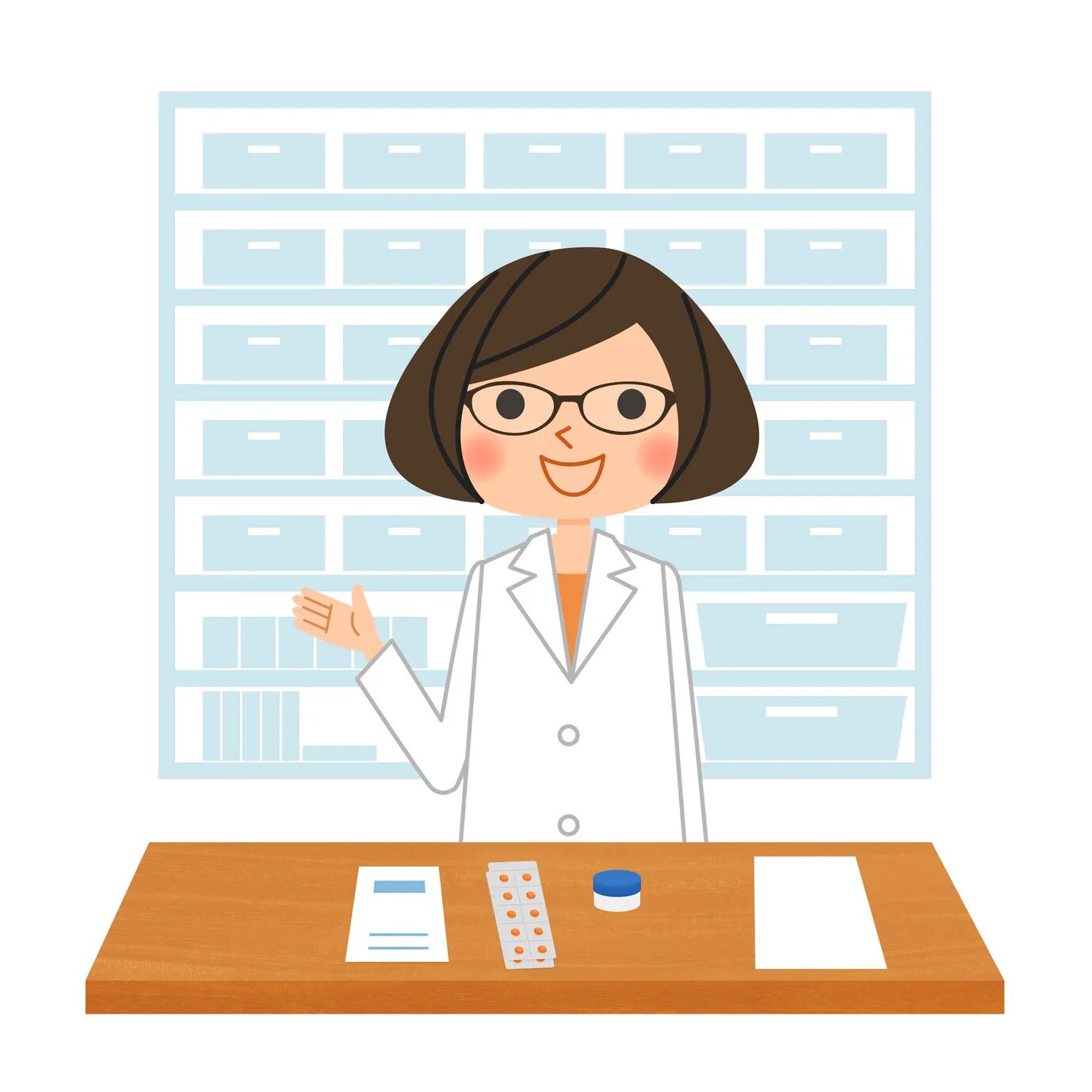 фармацевт вектор. монолог в аптечной лавке манга. фармацевт иллюстрация. монолог фармацевта вики персонажи. профессия фармацевт.