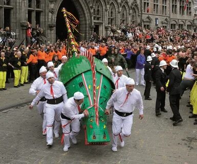 The Ducasse de Mons or Doudou is a popular festival that happens every year...