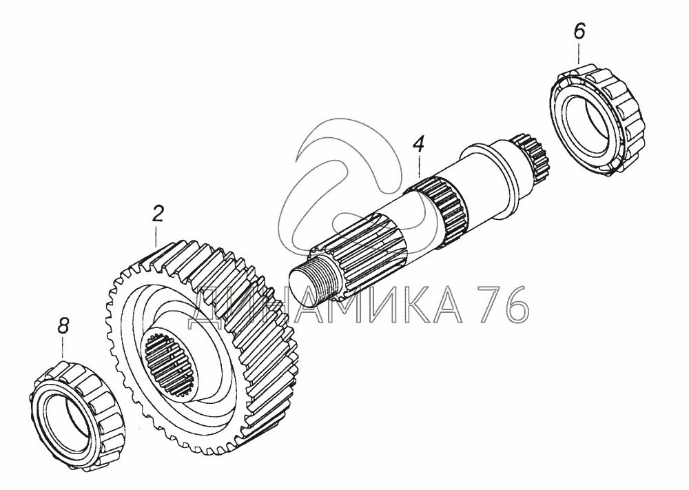 Первичный вал раздаточной коробки КАМАЗ 43114. Вал первичный раздаточной коробки КАМАЗ 65111. Первичный вал раздаточной коробки КАМАЗ 43118. Шестерня первичного вала раздатки 65111. Вал раздатки камаз