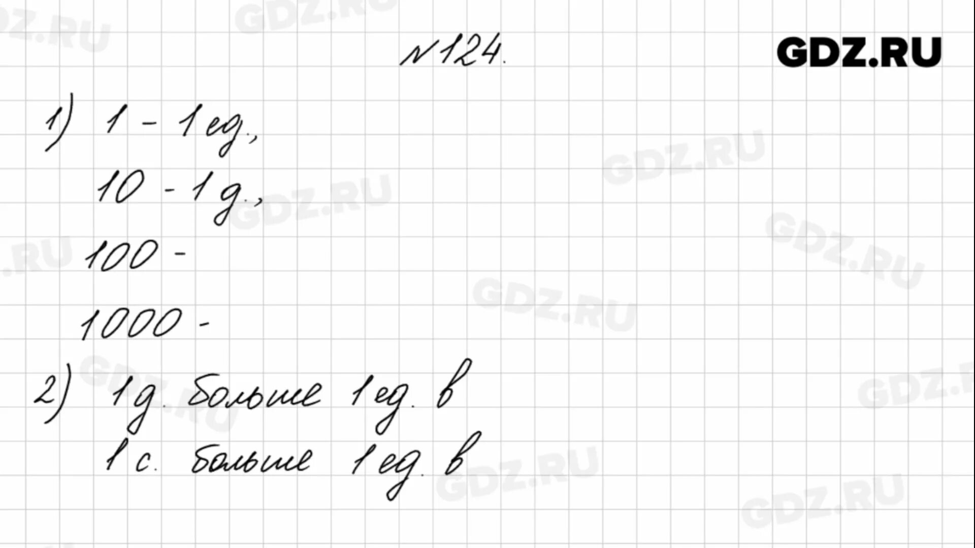 математика 124