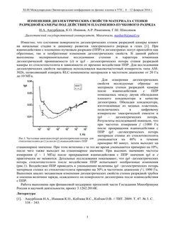 Исследование диэлектриков