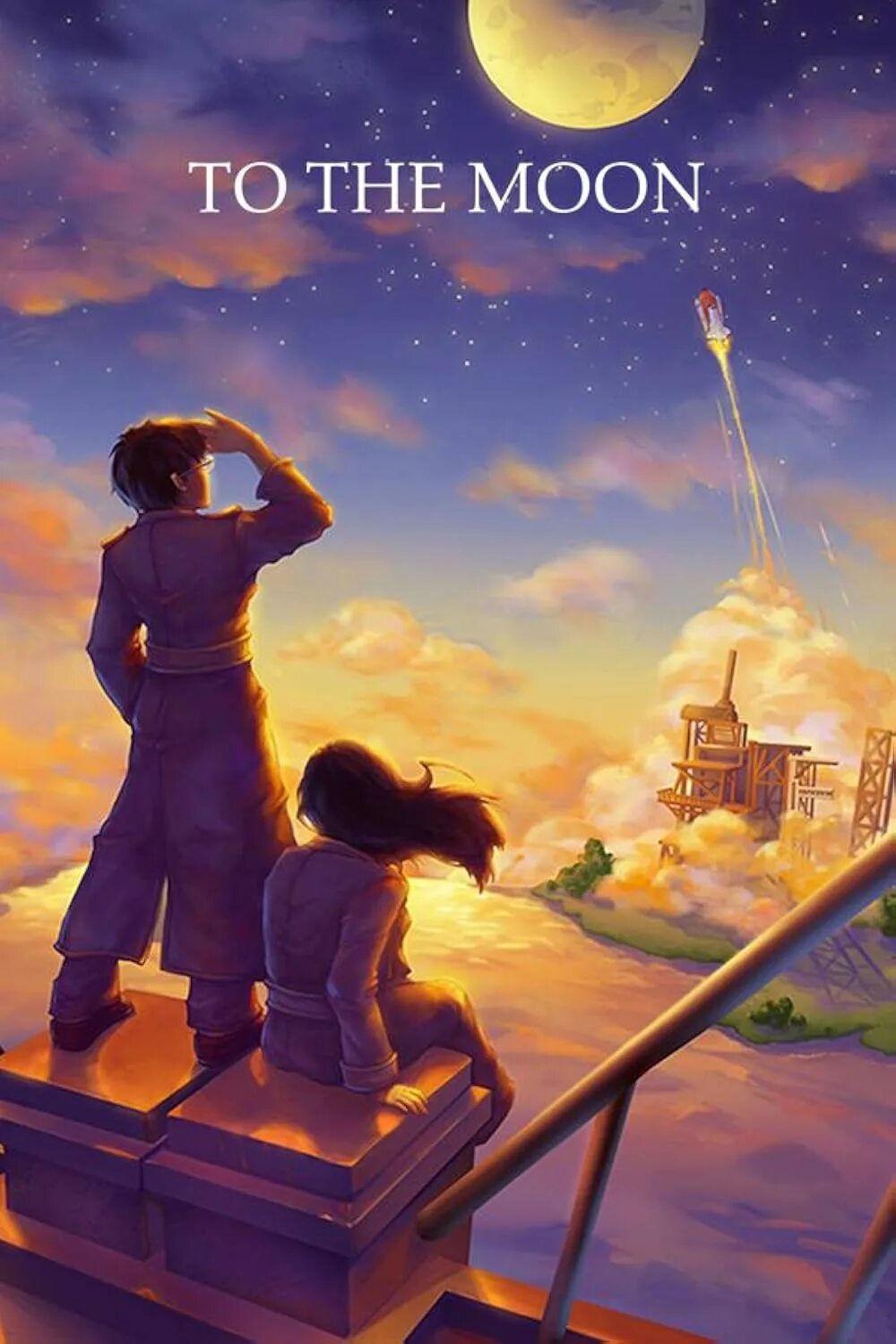 People to the moon. To the moon игра. To the moon игра. To the moon сюжет. To the moon арты.