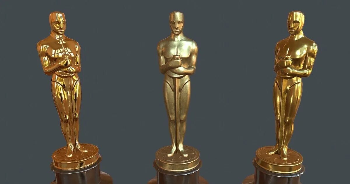 Oscar statuette 3d. Статуэтка Оскар 3d. Статуэтка Оскара 3д модель.