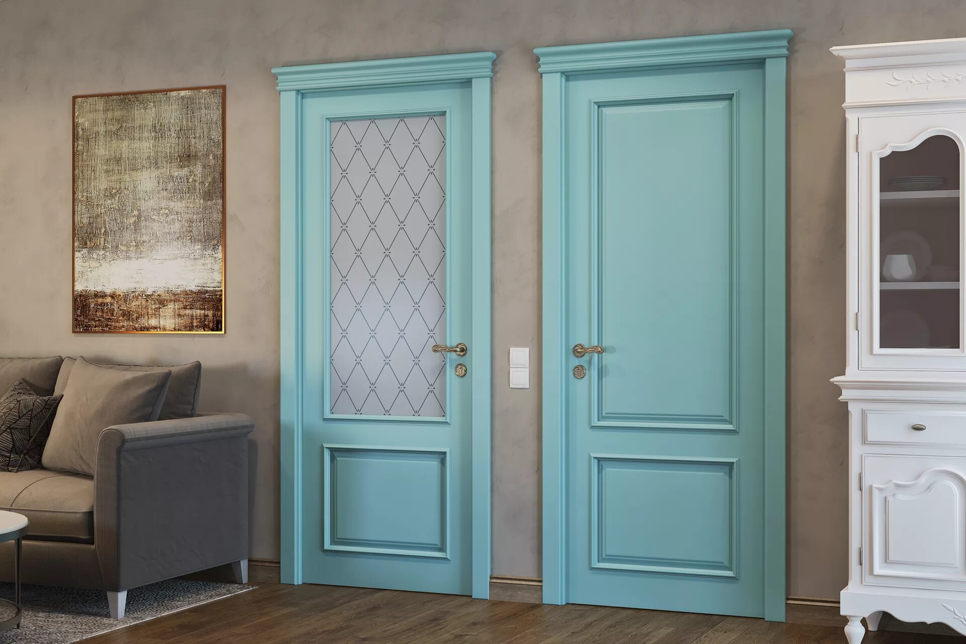 Можно перекрасить межкомнатную дверь. Крашеные двери. Окрашенные двери межкомнатные. Крашеные двери деревянные. Цветные двери в интерьере.