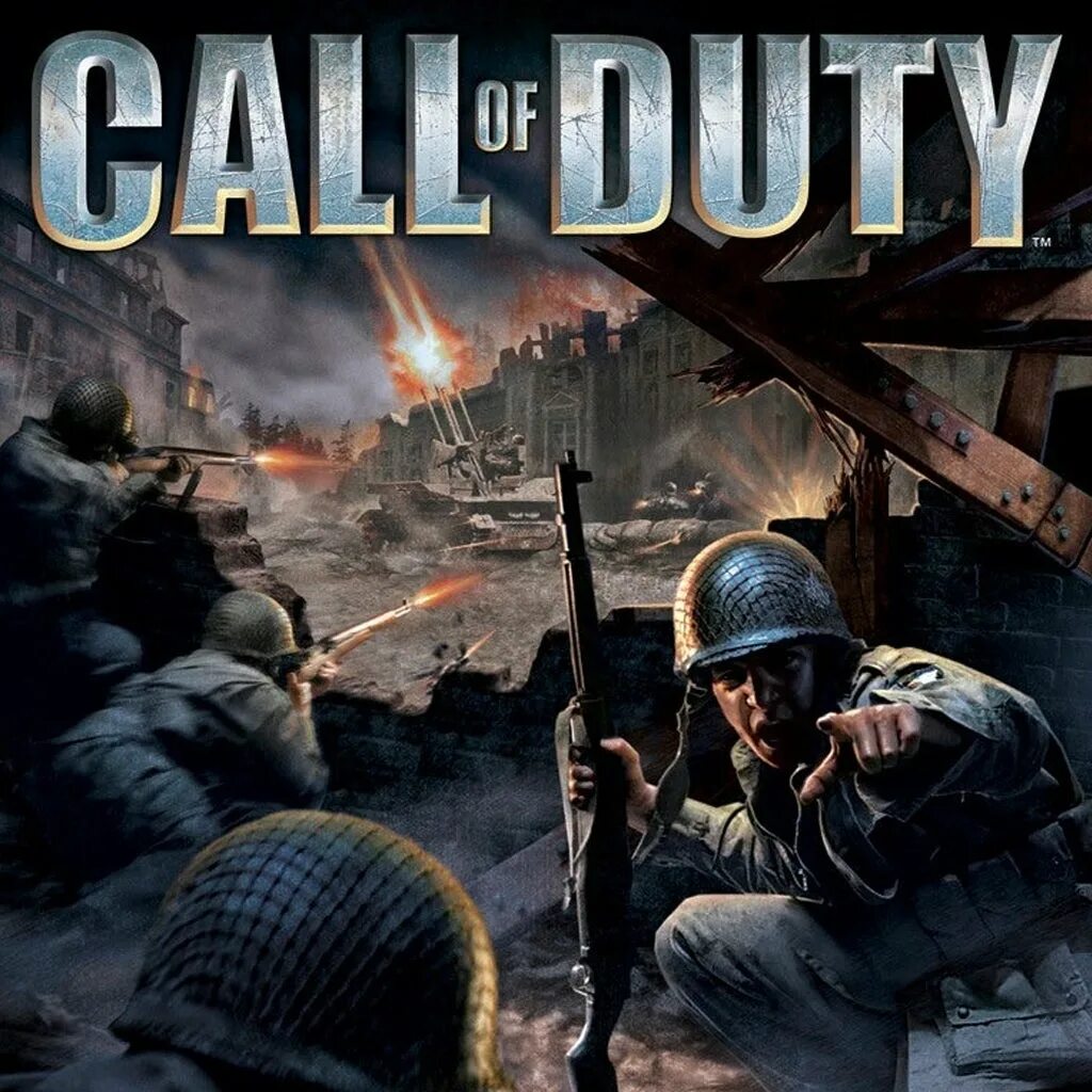 Call of duty 1 прохождение. Call of Duty 1. Call of Duty 1 2003. Call of Duty Cover. Call of Duty 2003 PC.