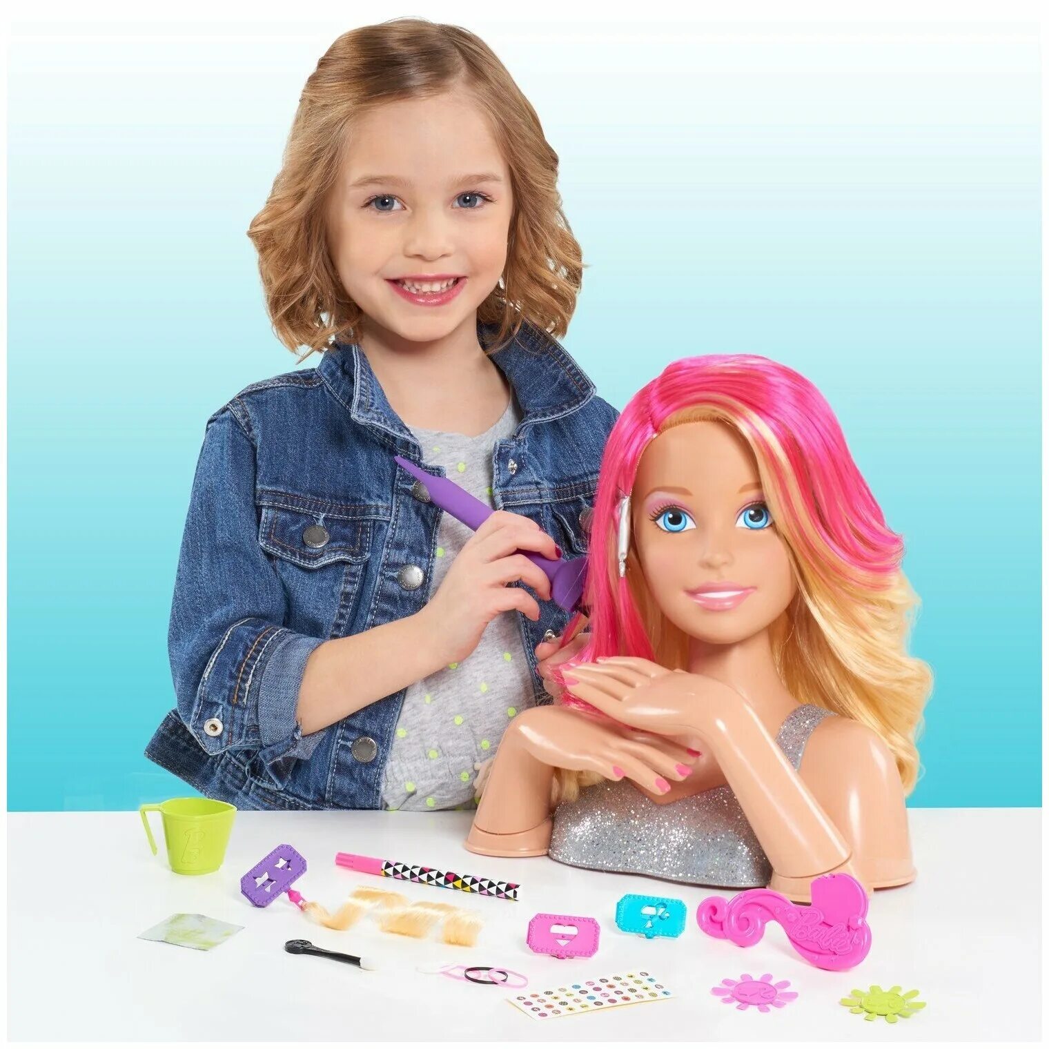 Кукла прически купить. Barbie Делюкс манекен. Barbie голова манекен. Голова Барби манекен для причесок. Кукла Барби торс.