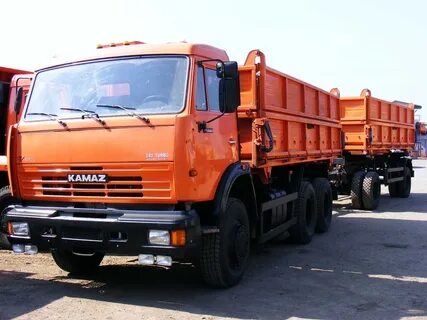 Камаз с прицепом
