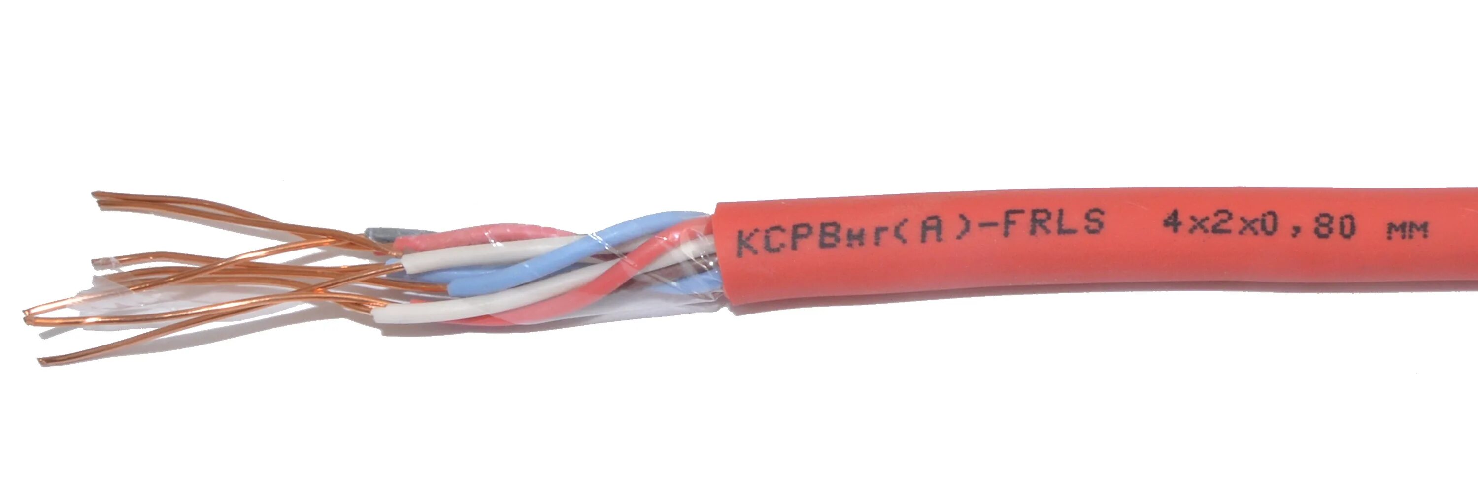 Кабель frls международная маркировка 01-4953 REXANT Кабель огнестойкий REXANT КПСнг(А)-FRLS, 4x2x0,75 мм², бухта 200