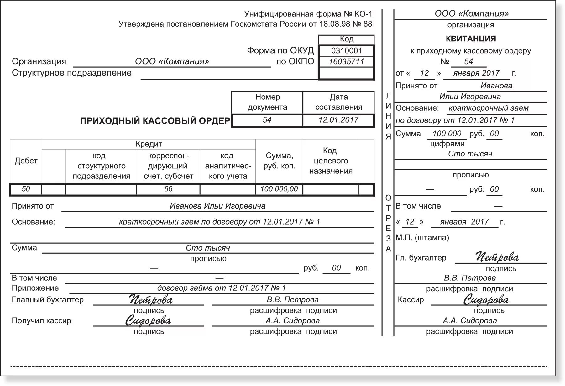 Приходный кассовый ордер образец. Пример заполнения приходного кассового ордера. Приходный кассовый ордер заполненный образец. Пример приходного кассового ордера заполненный.