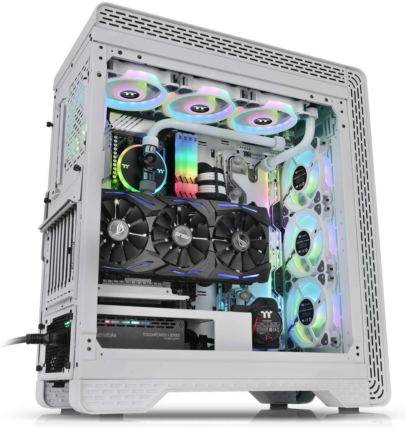 Корпус Thermaltake s500. Thermaltake s500 TG. ATX Thermaltake s500 TG. Thermaltake Case s500 TG Snow CA-1o3-00m6wn-00.