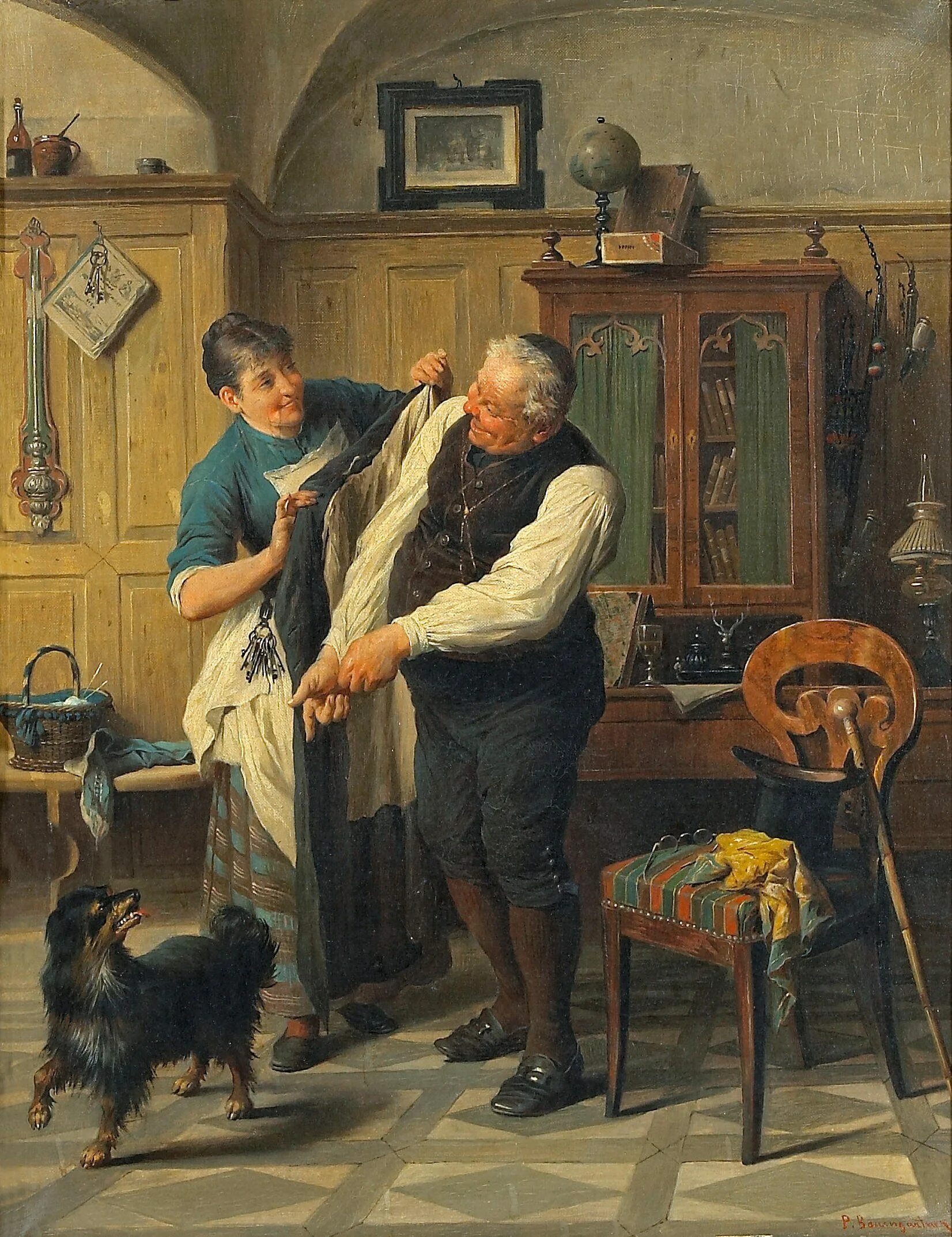 Peter Baumgartner (1834 - 1911) картины. Петер Баумгартнер. Художник Питер Баумгартнер..