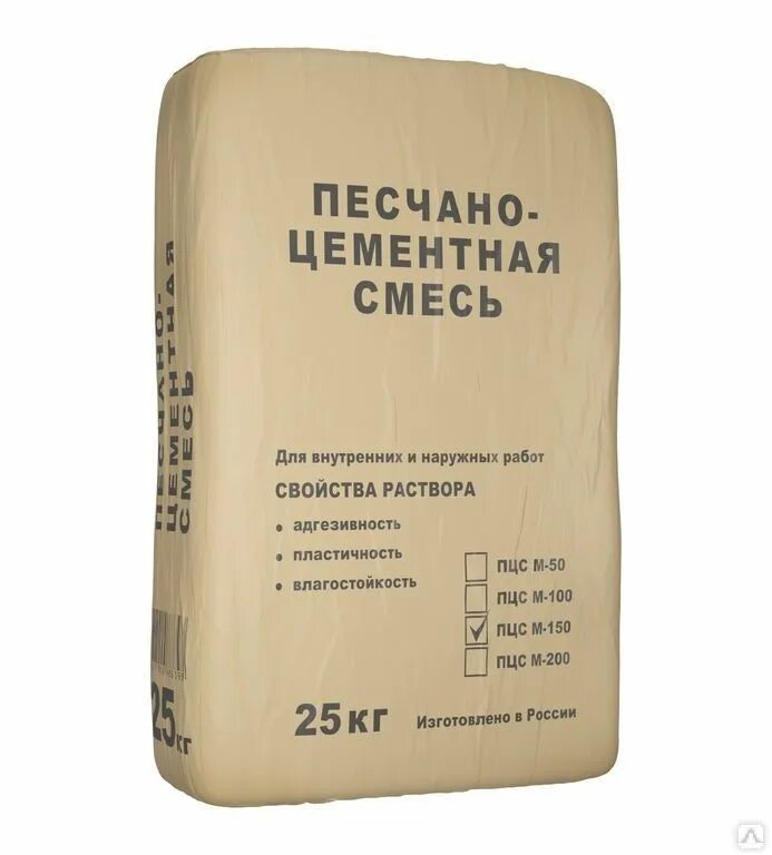 Готовая песчано цементная. Цементно-Песчаная смесь м200 25 кг. Крепс стяжка м200 25кг. Смесь цементно-песчанная м-150 25кг. Монтажно-кладочная смесь м150.