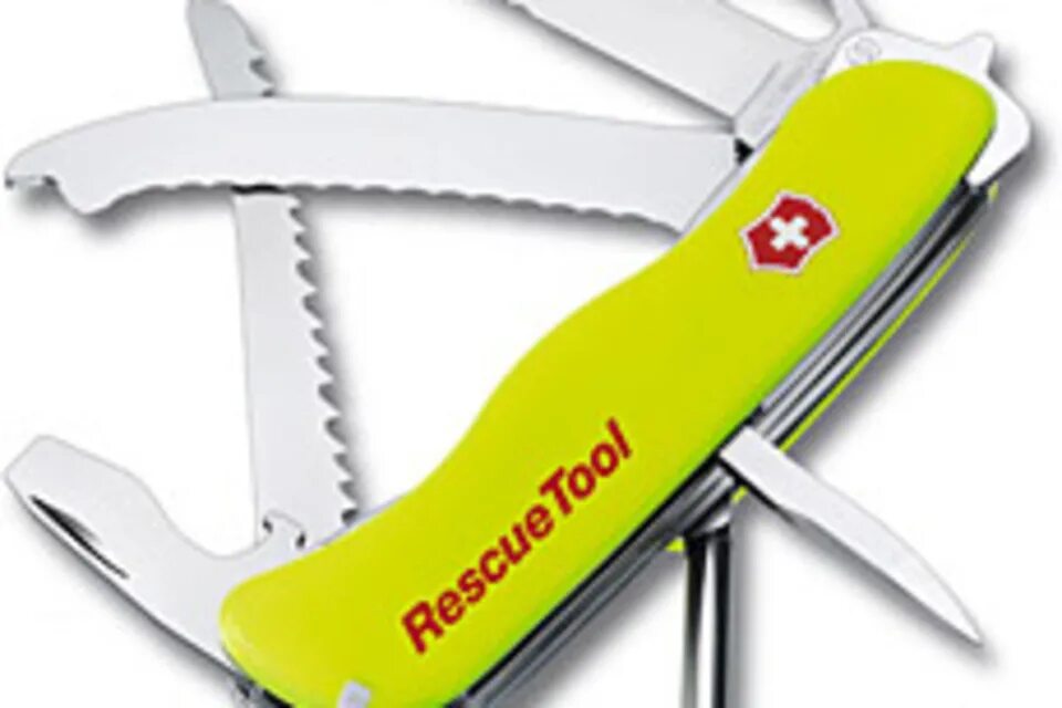 Нож Викторинокс желтый. Victorinox Swiss Army 111 мм. Нож многофункциональный Victorinox Rescue Tool (13 функций) с чехлом. Инструмент с лезвием YF 3d. Rescue tool