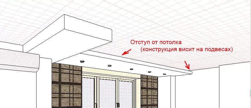 Натяжной потолок отступ от перекрытия. Подвесной потолок отступ от потолка. Отступ от потолка для натяжных потолков. Высота подвесного потолка.