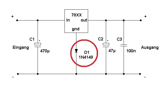 Стабилизатор 5 вольт схема