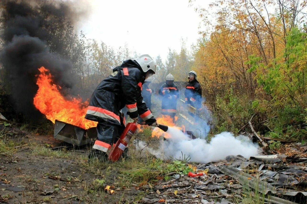 Экстремальной обстановке