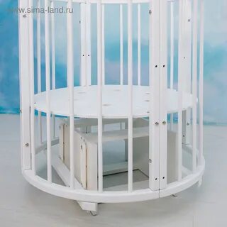 Круглая кровать с маятником