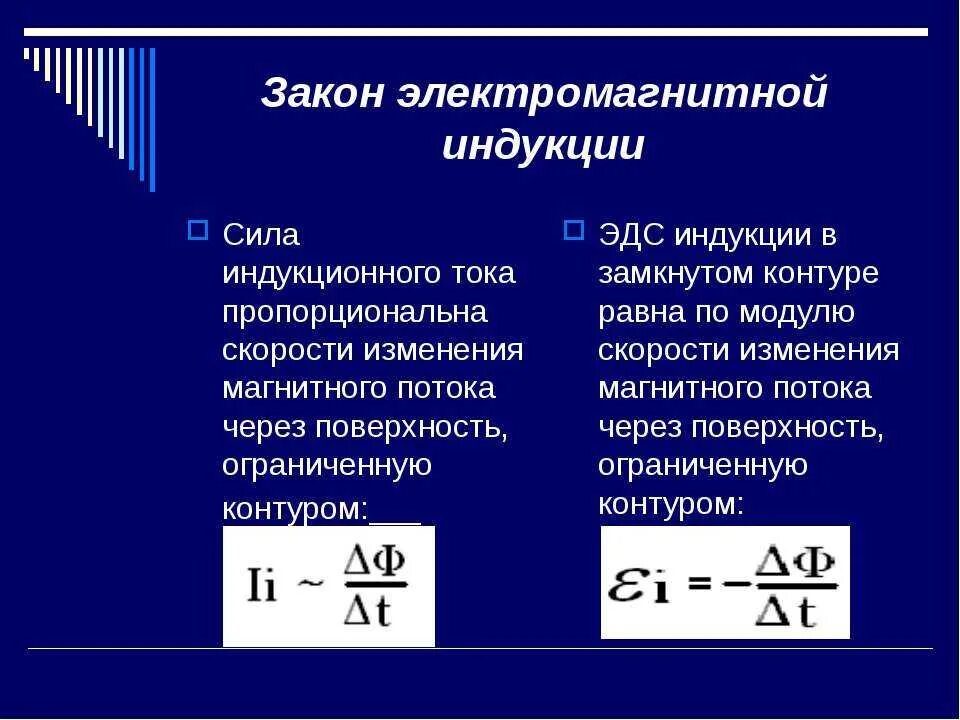 Изменения индуктивности. Закон изменения ЭДС индукции. Формула магнитной индукции через ЭДС. Сила индукционного тока формула. Формула изменения ЭДС индукции.