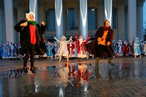 Новогодние праздники в белгороде