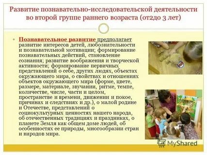 Познавательное развитие ребенка в семье