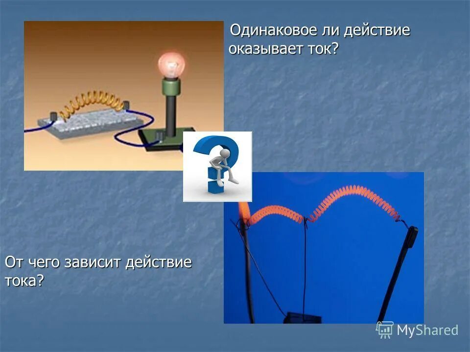 Урок действия тока. Действие силы тока. От чего зависят действия тока. Что оказывает ток на предметы. Электрический ток оказывает на пылесос.