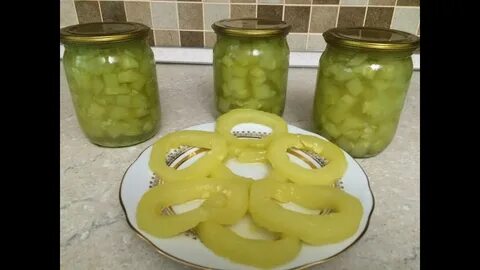 Консервированные ананасы из кабачков на зиму