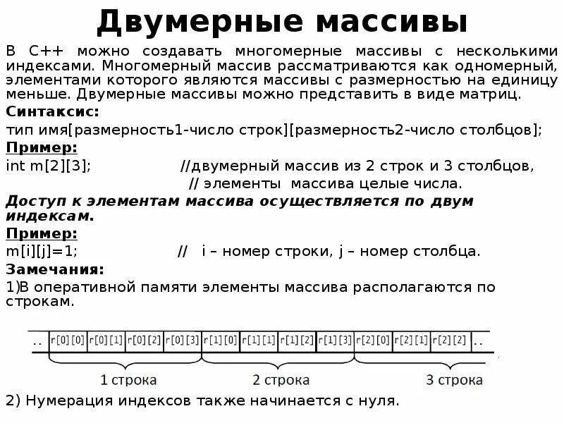 Одномерный и двумерный массив c++. Одномерный массив с++. Двухмерная массивы с++ пример. Ввод и вывод двумерного массива в c++.