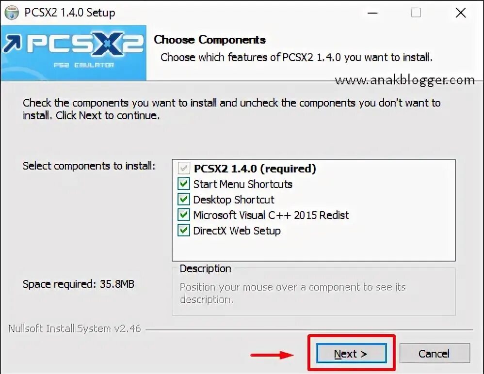 Emulator was installed