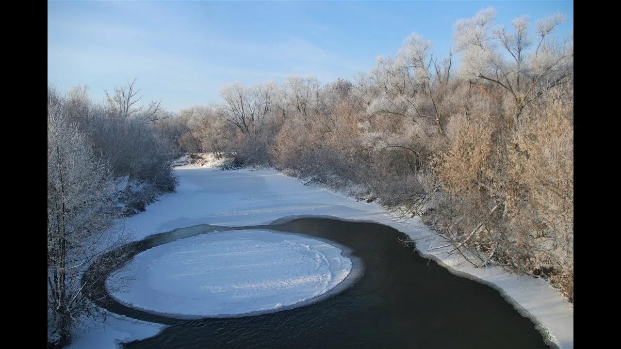 Вода в черемшане