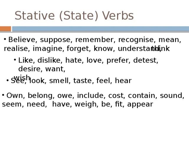 Stative verbs в английском языке. Stative and Dynamic verbs в английском. Stative verbs в английском языке таблица. Smell Stative verbs. Глагол state