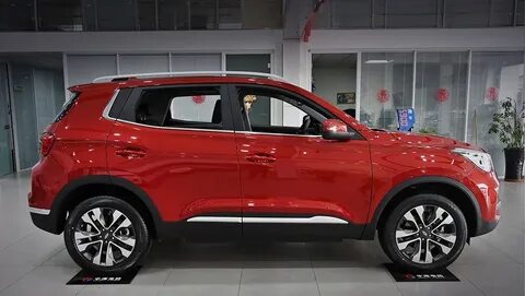 Chery tiggo 4 красный