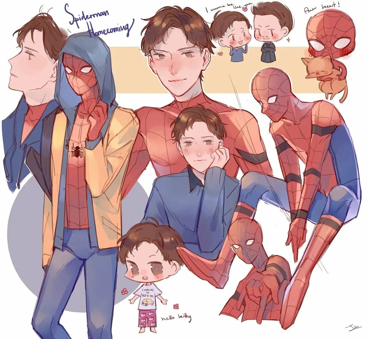 Peter parker x peter parker. Питер Паркер том Холланд арт. Питер Паркер человек паук. Человек-паук том Холланд арт. Питер Паркер том Холланд арт фанфик.